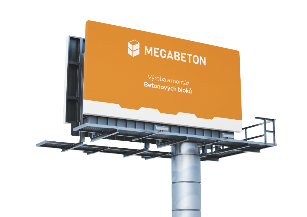 MEGABETON vizualizace billboardu – workoholix.cz
